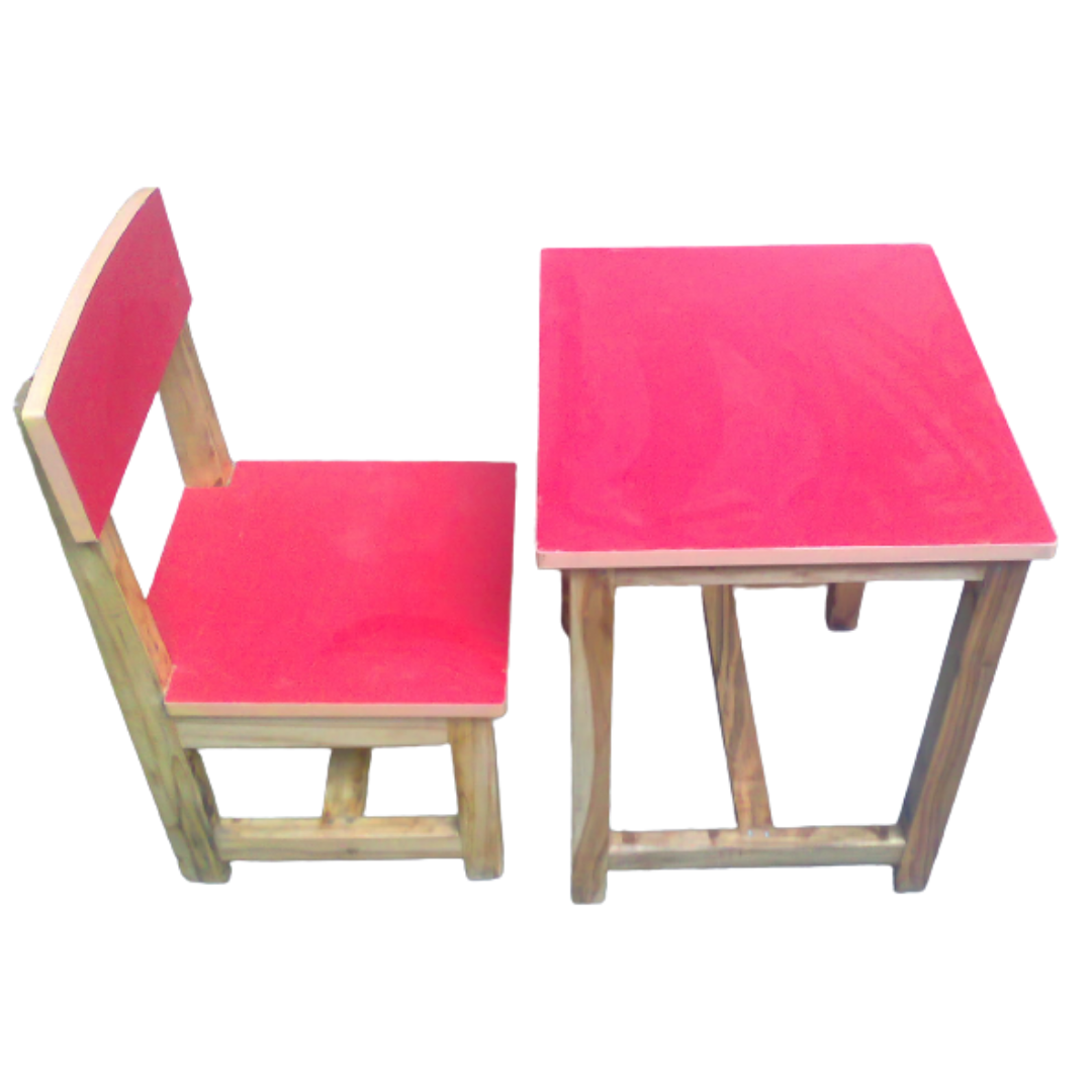 wooden table chair image